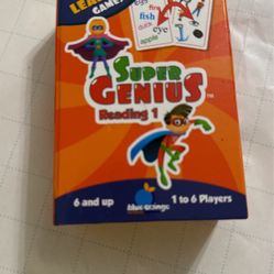 Super Genius Learning Game Reading 1 