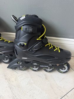 Men's ROLLERBLADE inline Skates, 80mm, sz 11 - Mint