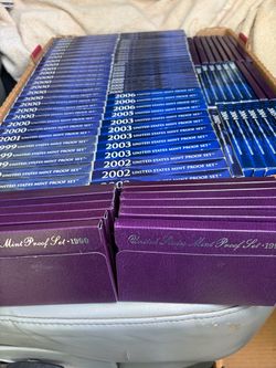 U.S. mint proof sets