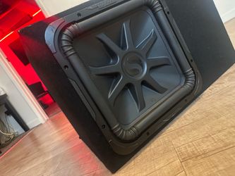 15”  L7 kicker subwoofer speaker port custom box