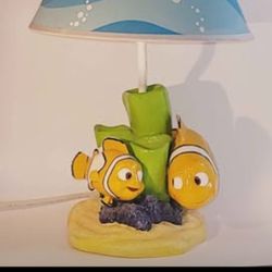2007 Disney Pixar FINDING NEMO Child's Lamp