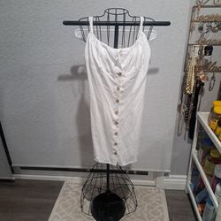 Small White Short Dress