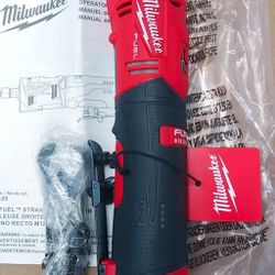 Milwaukee m12 fuel brushless cordless 1/4” straight die grinder tool only