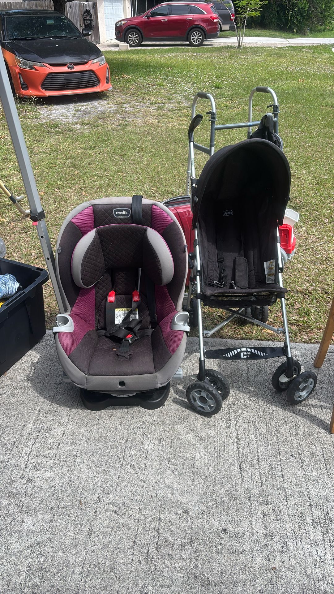 Car Seat and Stroller