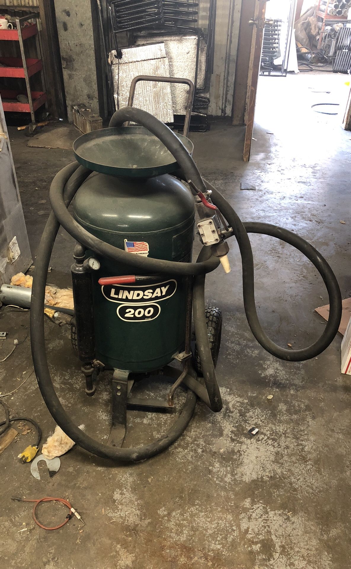 Lindsay 200 sandblaster industrial for Sale in Riverside, CA OfferUp