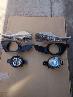2013---2015 Nissan Altima fog lamp set &turn signals