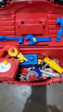 Kids Toy Tool Set with Carrying Case