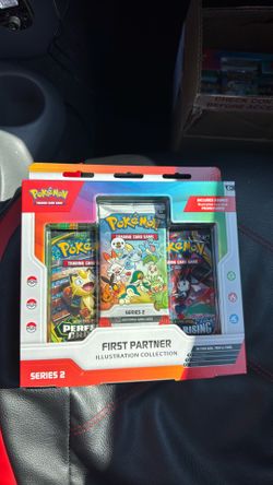 🔥 Pokémon First Partner Illustration Collection Series 2 – NEW & SEALED