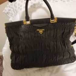 Prada Nappa Gaufre Black