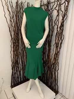 new york and company green dress BABARONI Sheath/Column One Shoulder Satin Prom Dress Olive Green Plus Size, Olive Green / US18