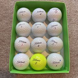 1 Dozen Of Titleist Golf Balls (6 Pro V1’s)