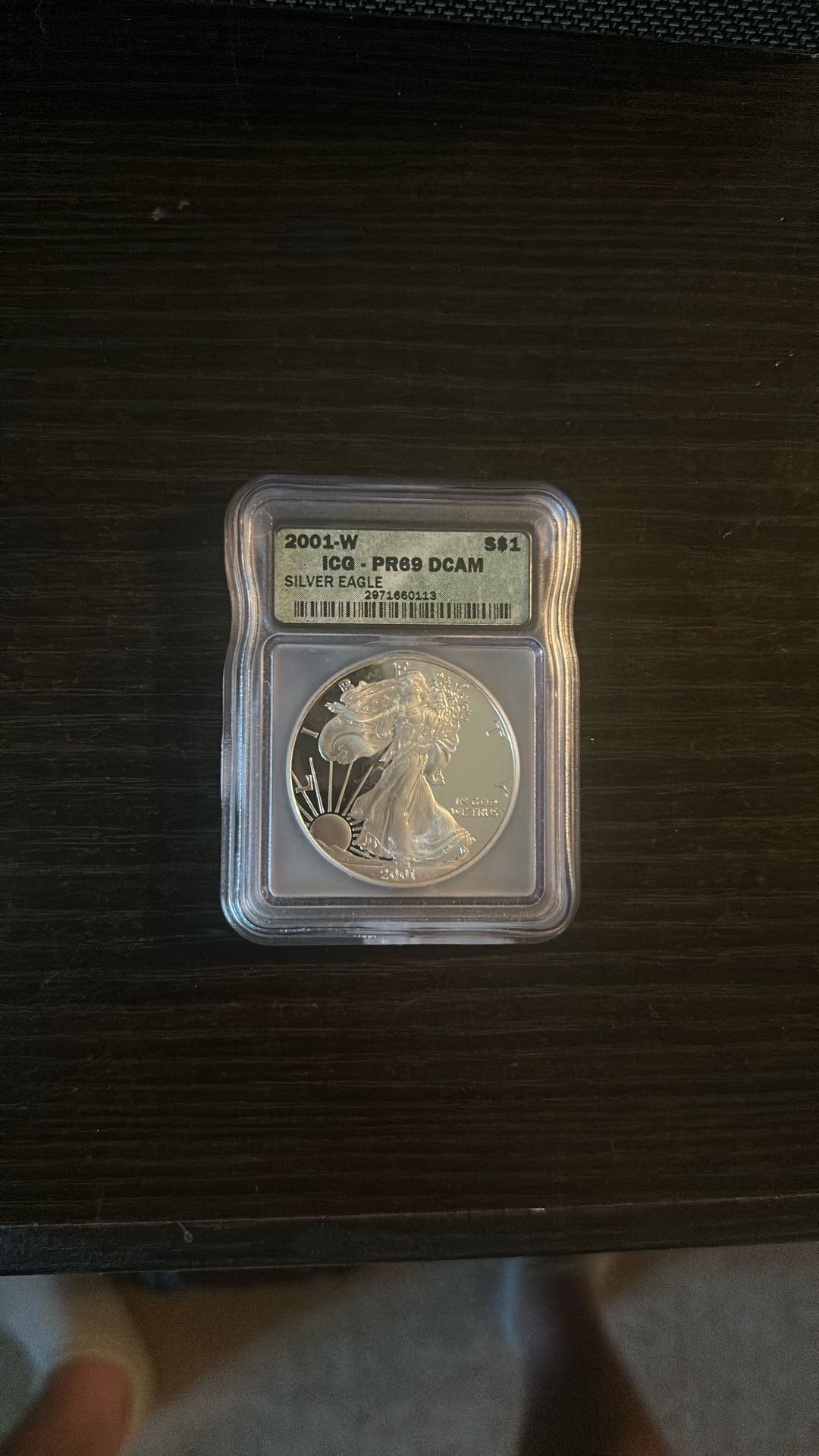 Silver Eagle PR69 2001 1oz