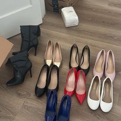 High Heel Shoes And Boots