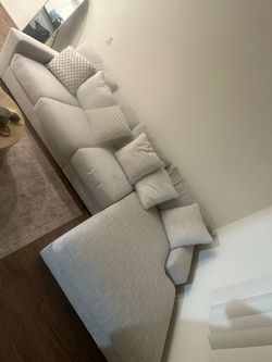 Sofa Ashley Performance Next Gen Nuvella Performance Fabric Sectional with Chaise