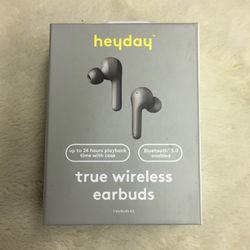 heyday™ True Wireless Earbuds-Gray