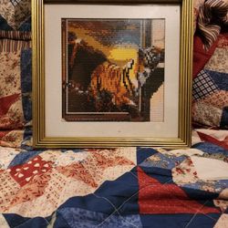 Tiger Diamond 💎  Painting  8x10