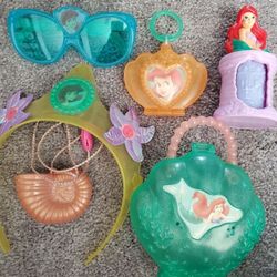 Set of Disney Little Mermaid Collectible McDonalds Toys