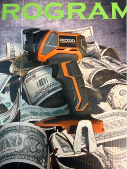F32-000-323 RIDGID FLASHLIGHT “DOES NOT INCLUDE BATTERY”
