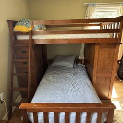 Bunk Bed With Desk