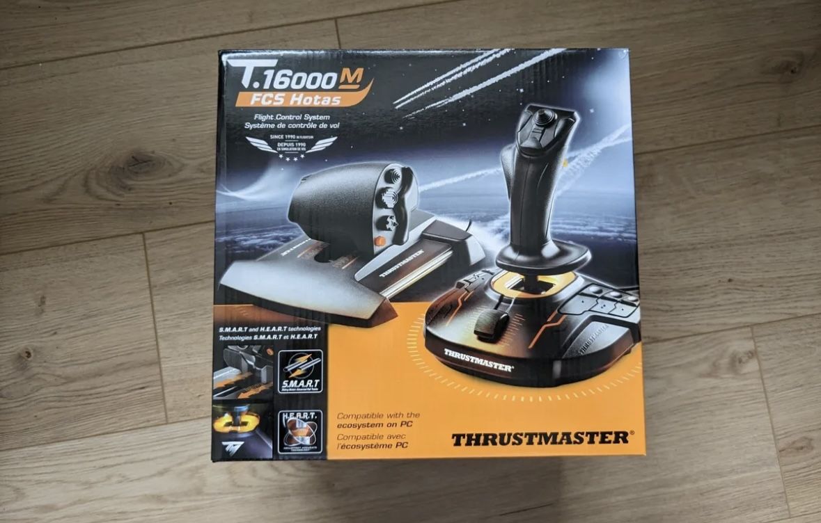 Thrustmaster T.16000 FCS Hotas Controller Electronics & Media