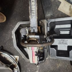 Vintage Craftsman 2.3/18" Chainsaw From Sears