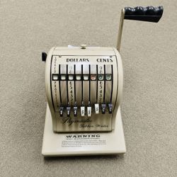 *1966* Paymaster 8000 Vintage Check Writer !!!!
