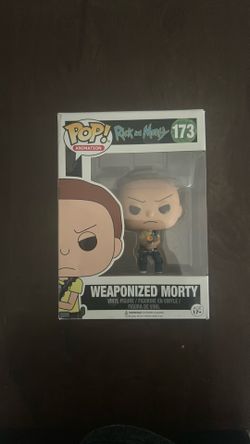Weaponized morty Funko pop