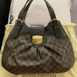 Louis Vuitton Sistina GM Damier Large Shoulder Bag