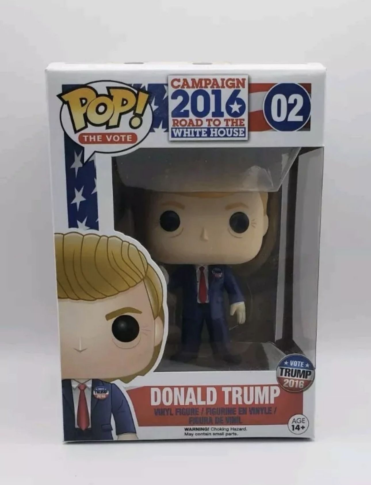 Funko Pop President Donald Trump 2016 - AUTHENTIC