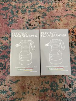 New NEBURIA Electric Foam Sprayer