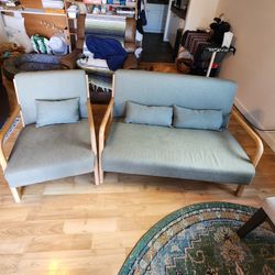 Love Seat And Chair