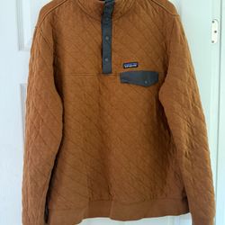 Patagonia Quilted Snap Pullover Men’s Large