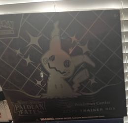 Paldean fates POKEMON CENTER ETB
