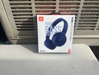 JBL Tune 510BT Pure Bass Wireless Headphones 