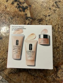 CLINIQUE Discover Clinique 3 Piece Set Moisture Surge All About Eyes 3 PCS NEW