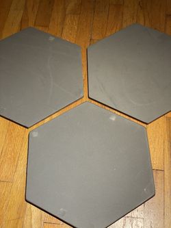3 Hexagon Board Tiles