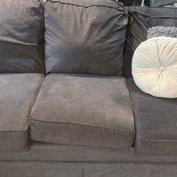 2 Grey Couches 