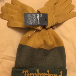 Timberland hat + gloves
