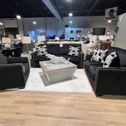 Pay Just $39 Down! Brand New Ashley Sofa & Loveseat! Free Local Delivery