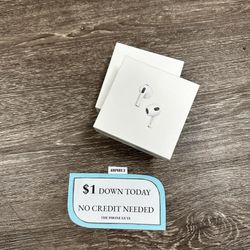 Apple AirPods 3 Wireless Headphones PAYMENTS AVAILABLE FOR AS LOW AS $1 DOWN - NO CREDIT NEEDED