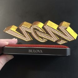 Bulova Bold At Heart Bluetooth Speaker 