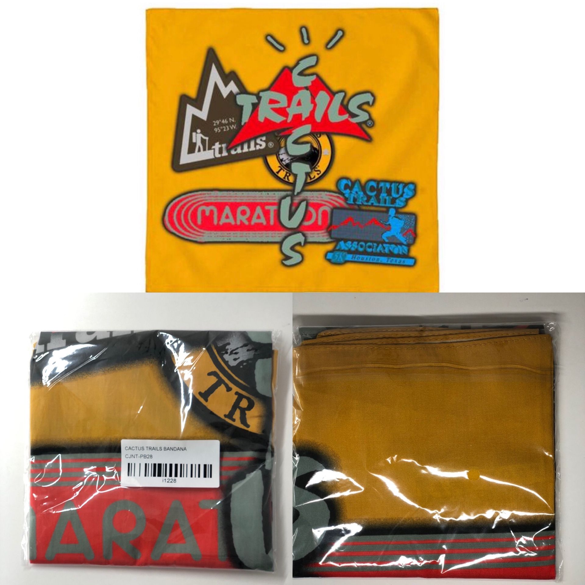 Travis Scott Cactus Trails Bandana IN-HAND UNOPENED