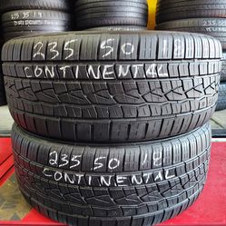 235/50/18 continental