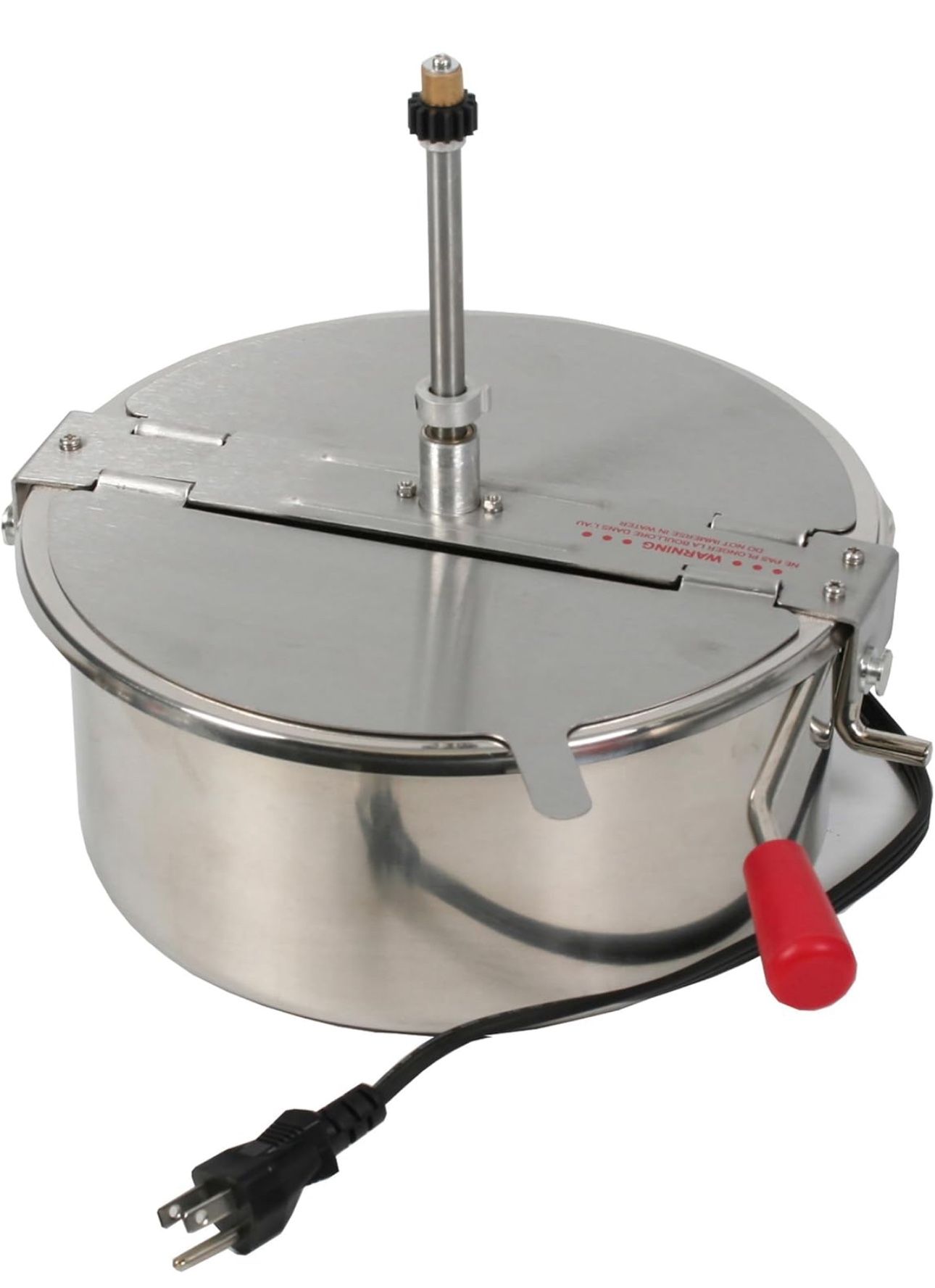 12 Oz Replacement Popcorn Kettle With Lid And Stirrer