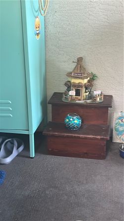 Antique Old School Step