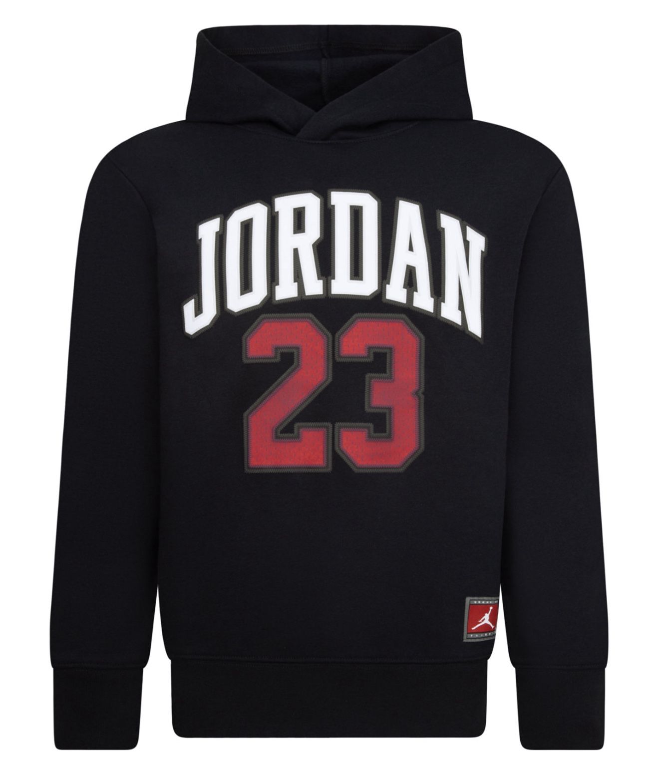 Jordan Big Boys' Black Fleece Pullover Hoodie Size S Brand New