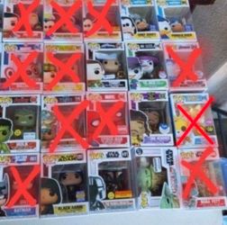 Funko Pops 4 Sale (Dm for Prices)