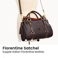 Dooney & Bourke large Florentine satchel retailed for $560