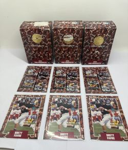 3)1991 Star Pics Football Sets Complete Brett Favre Rookies