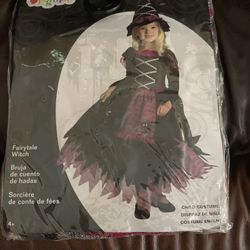 Fairytale Witch Kids Costume   New